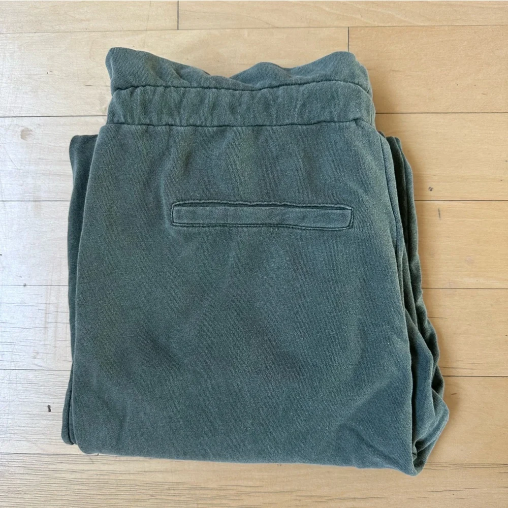 7 For All Mankind Joggers - Green - Size LARGE - Picture 2 of 4